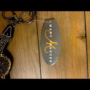 Mary Frances coin purse and key chain.
